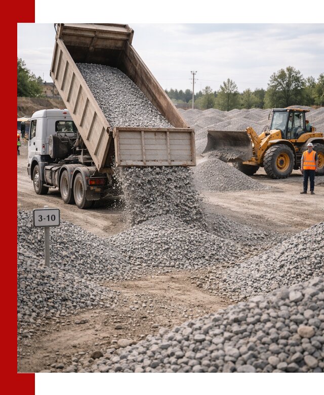 Гранитный щебень фракции 3–10: доставка и продажа в Ломоносове