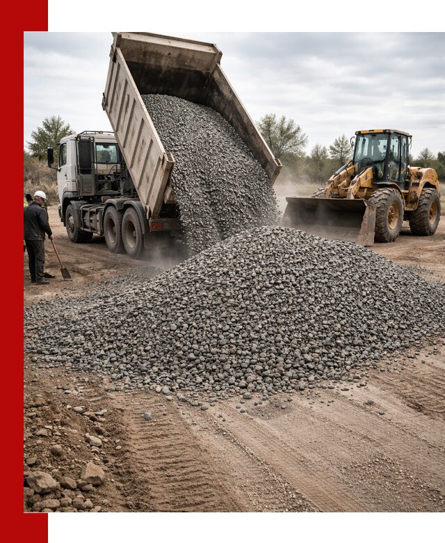 Гранитный щебень фракция 10-20 с доставкой в Ломоносове