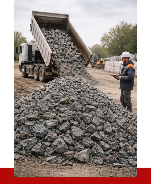 Гранитный щебень фракция 100-200 в Ломоносове от 4303 р. ПРОНЕРУДЛмн