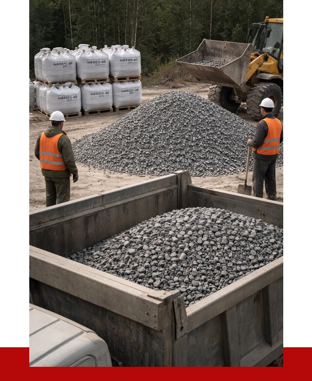 Щебень габбро диабаз 20-40 в Ломоносове от 3483 руб. | ПРОНЕРУДЛмн