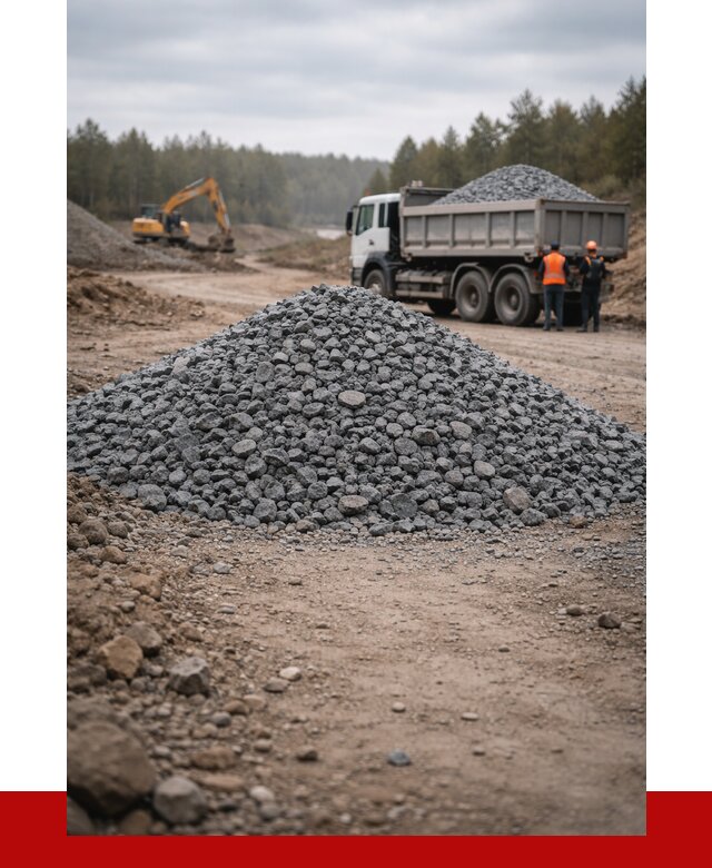 Щебень габбро диабаз фракция 40-70 в Ломоносове от 2254 р-ПРОНЕРУДЛмн