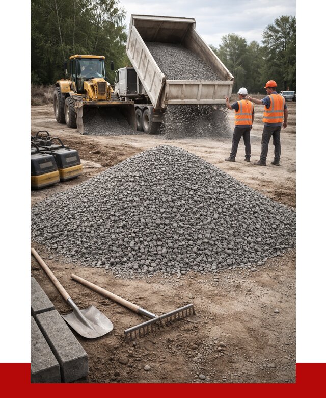 Гравийный щебень купить в Ломоносове от 2254 р. ПРОНЕРУДЛмн