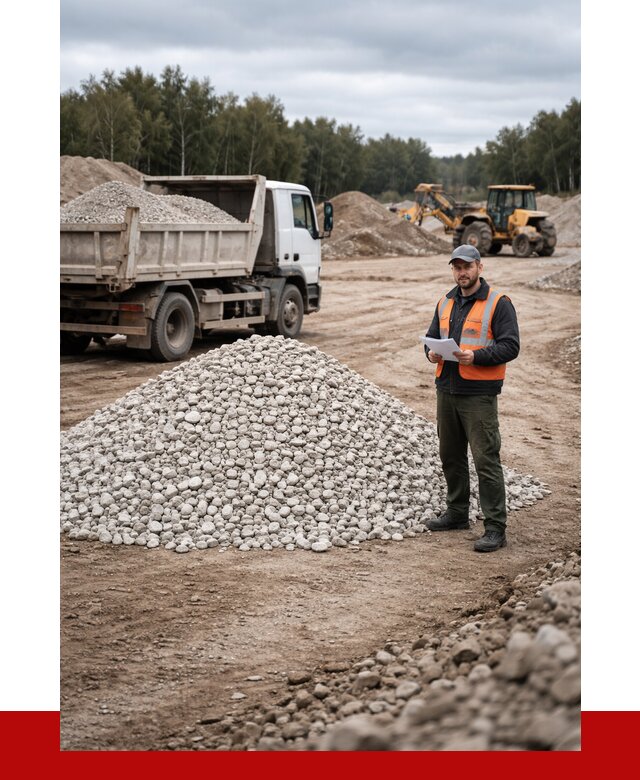 Доломитовый щебень в Ломоносове купить от 2254 р., ПРОНЕРУДЛмн