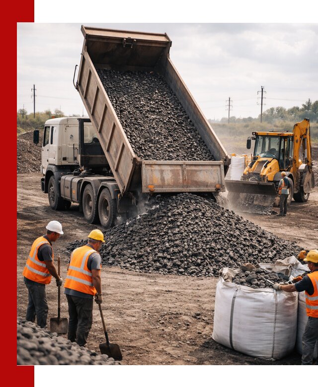 Шлаковый щебень фракция 40-70 с доставкой в Ломоносове