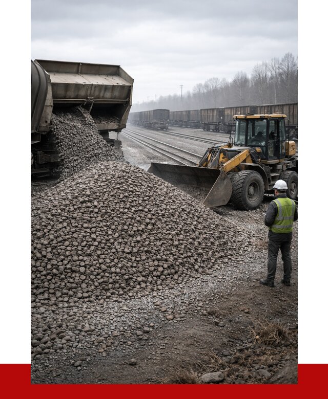 Купить железнодорожный щебень в Ломоносове от 2869 р. | ПРОНЕРУДЛмн