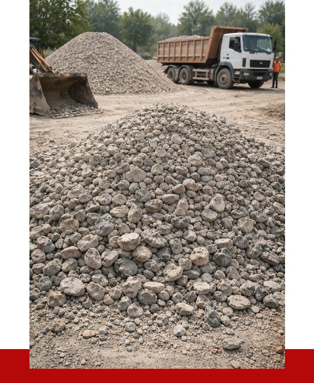 Вторичный щебень фракция 20-40 в Ломоносове от 2254 р ПРОНЕРУДЛмн