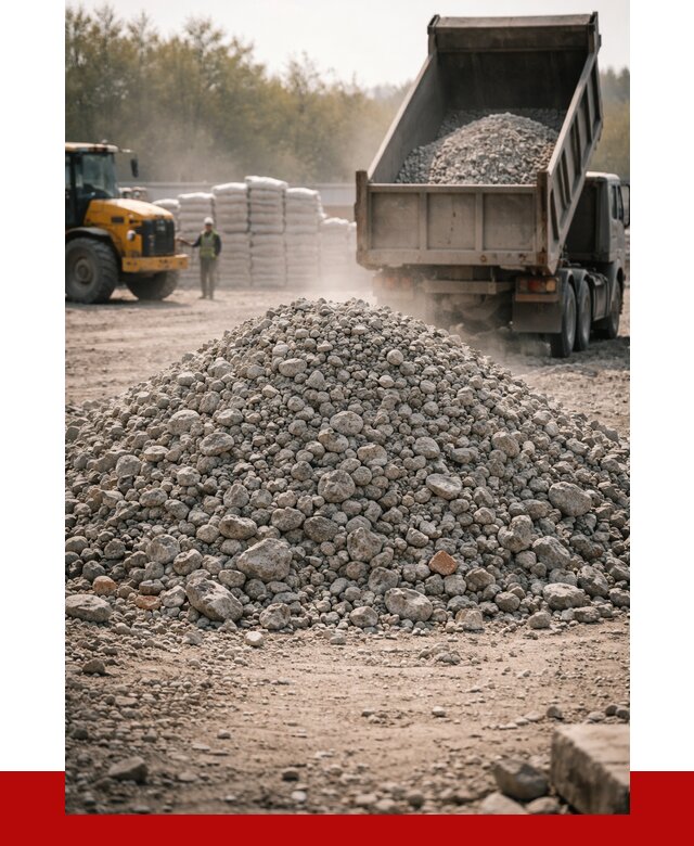 Вторичный щебень фракция 70-150 в Ломоносове от 1434 р. | ПРОНЕРУДЛмн