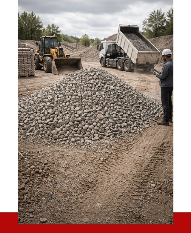 Купить бетонный щебень в Ломоносове, от 3278 р. ПРОНЕРУДЛмн