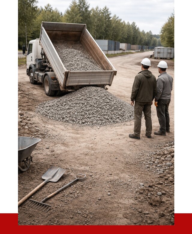 Бетонный щебень фракция 5-20 в Ломоносове от 3278 р., ПРОНЕРУДЛмн