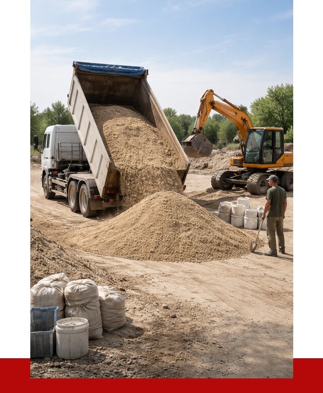 Купить речной песок в Ломоносове от 1229 р. за куб | ПРОНЕРУДЛмн