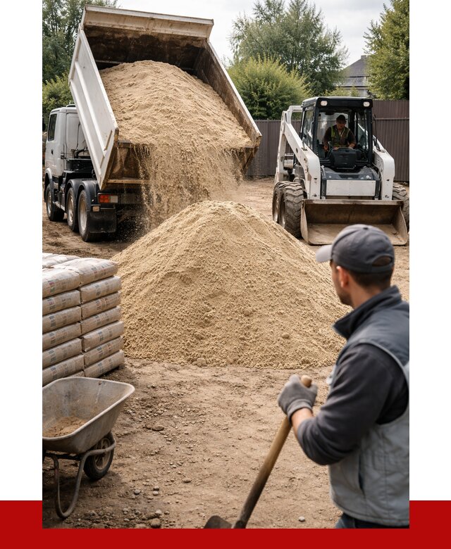 Мытый речной песок с доставкой в Ломоносове от 1486 р. | ПРОНЕРУДЛмн
