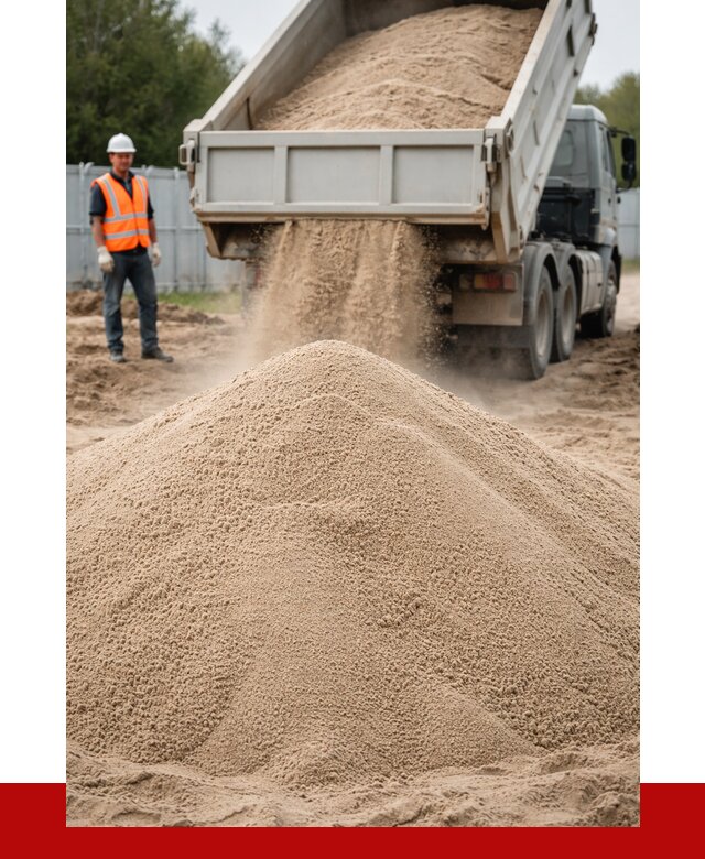 Купить сеяный песок с доставкой в Ломоносове от 2254 р ПРОНЕРУДЛмн