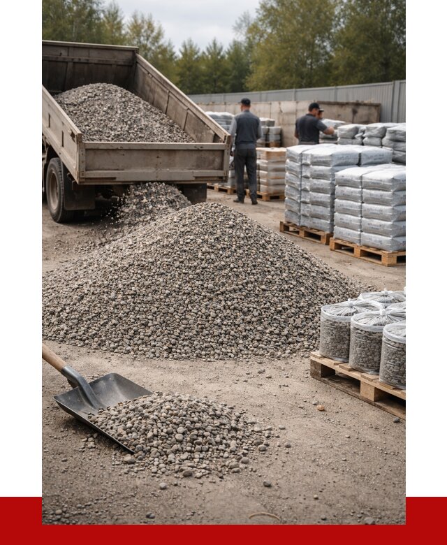 Гравий фракция 5-20 в Ломоносове купить от 2356 р. ПРОНЕРУДЛмн