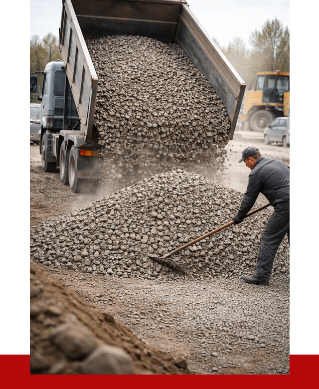 Гравий фракция 20-40 в Ломоносове от 2561 р. доставка | ПРОНЕРУДЛмн