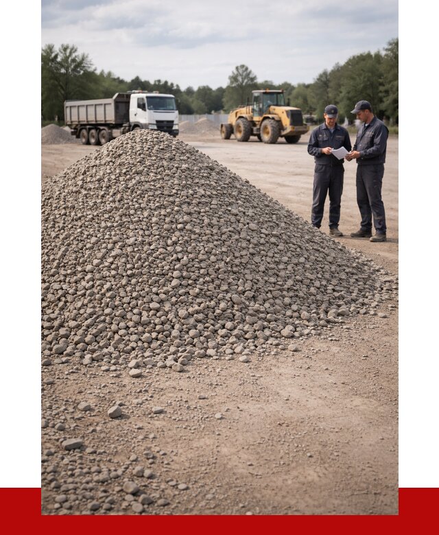 Купить гравий фракция 40-70 в Ломоносове от 1229 р. | ПРОНЕРУДЛмн