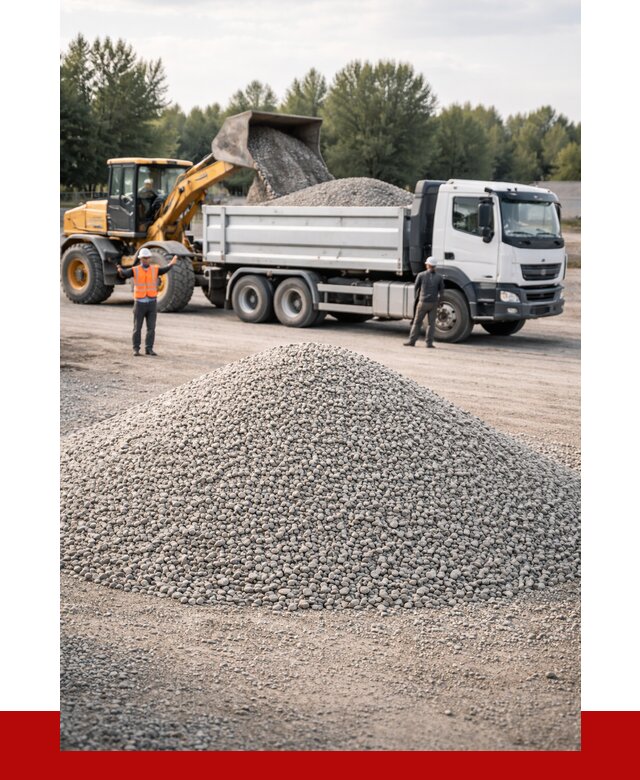 Купить мытый гравий в Ломоносове от 3586 р, доставка ПРОНЕРУДЛмн