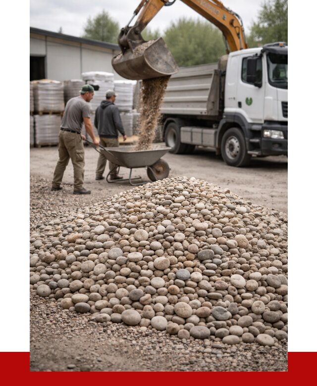 Галька декоративная в Ломоносове от 3278 р. за куб | ПРОНЕРУДЛмн