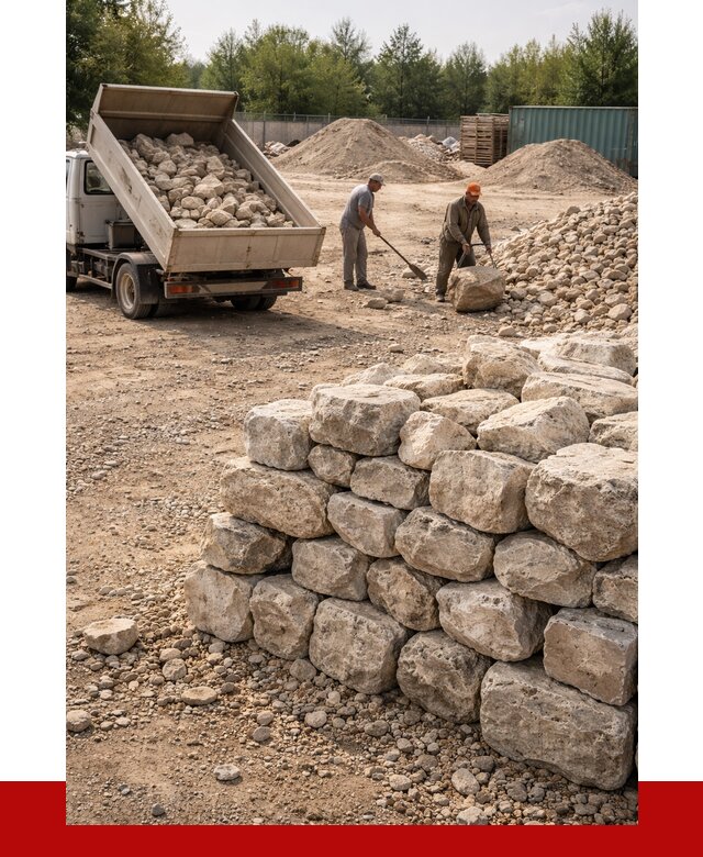 Бутовый камень известняковый в Ломоносове от 4303 р. | ПРОНЕРУДЛмн