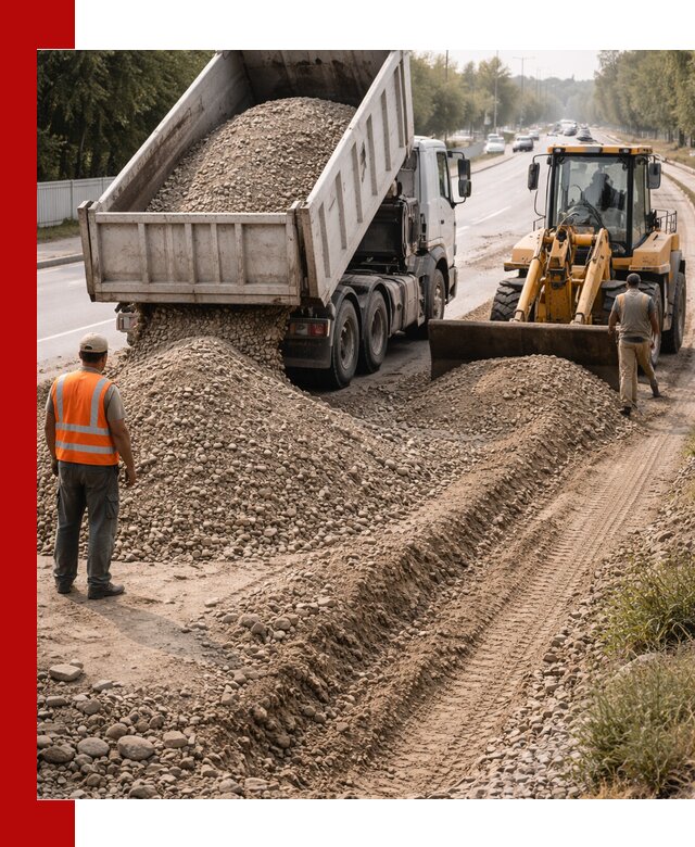 Опгс для устройства дорог и подсыпки в Ломоносове