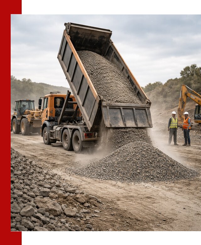 Щебёночно-песчаная смесь ЩПС С1 с доставкой в Ломоносове