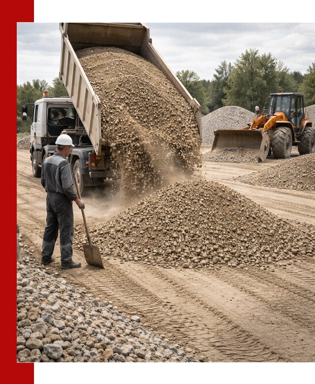 Доставка щпс С3 в Ломоносове самосвалами и бортовыми грузовиками