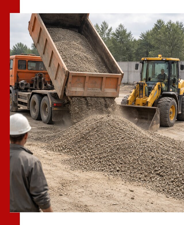 Доставка щпс С8 самосвалами в Ломоносове от производителя