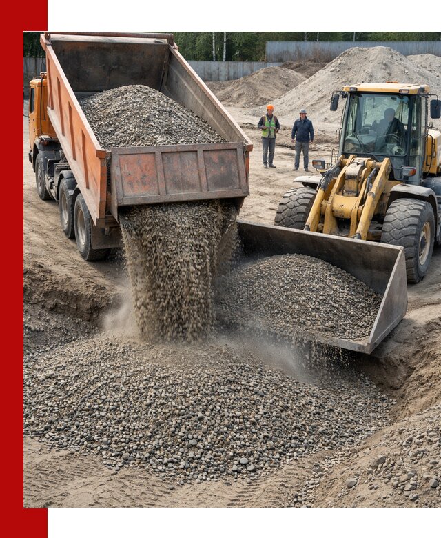 Доставка щпс С9 самосвалами по выгодным тарифам в Ломоносове