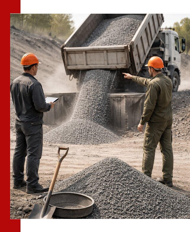 Гранитная крошка фракция 2-5 доставка в Ломоносове