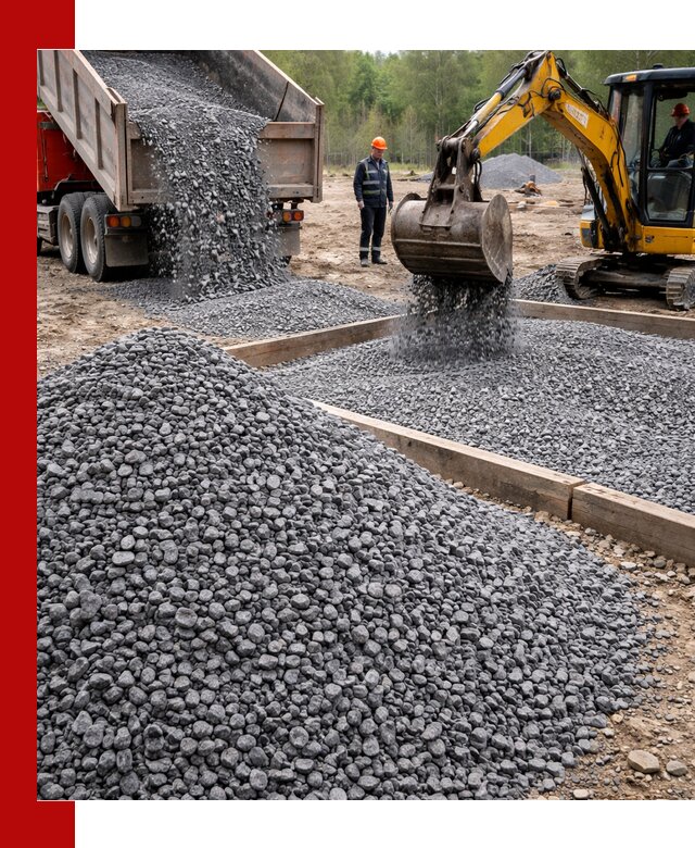 Купить гранитную крошку фракции 10-20 в Ломоносове