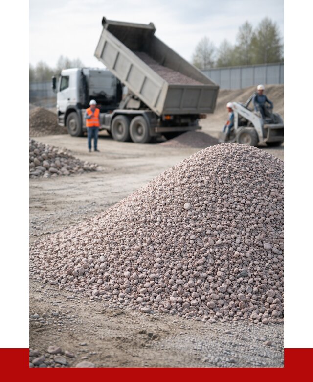 Крошка розовый гранит в Ломоносове с доставкой от 4713 р. | ПРОНЕРУДЛмн