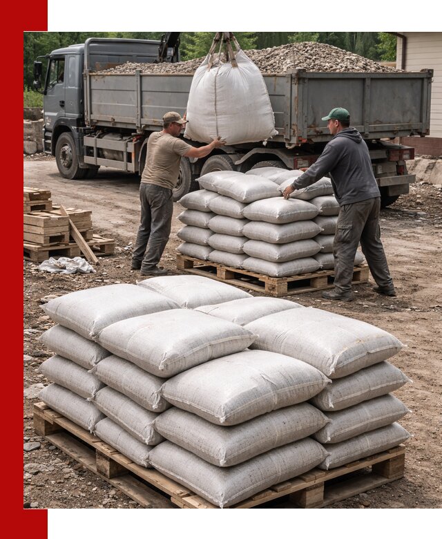 Керамзит в мешках с доставкой в Ломоносове от компании-поставщика