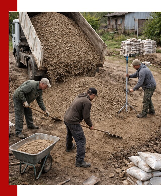 Керамзитовый песок с доставкой в Ломоносове оптом и в розницу