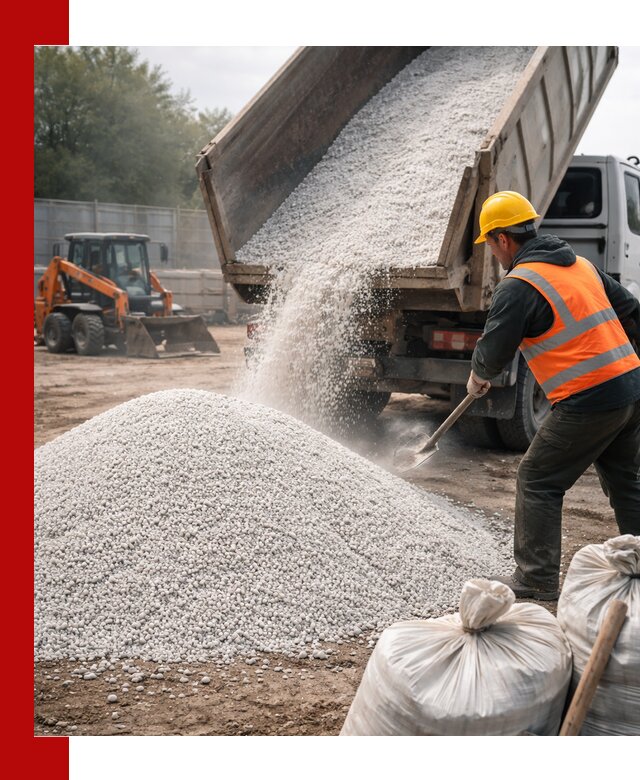 Доставка перлита вспученного в Ломоносове оптом и в розницу