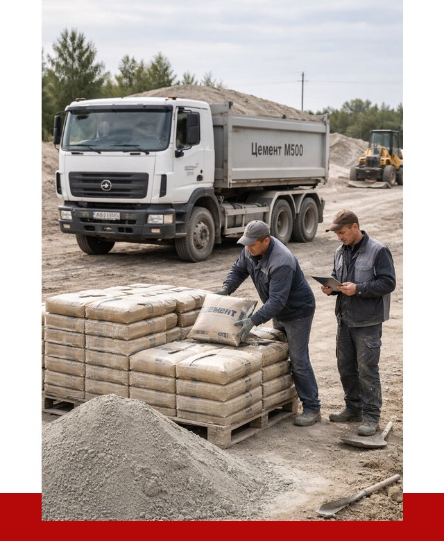 Купить цемент м500 с доставкой в Ломоносове от 5327 р. | ПРОНЕРУДЛмн