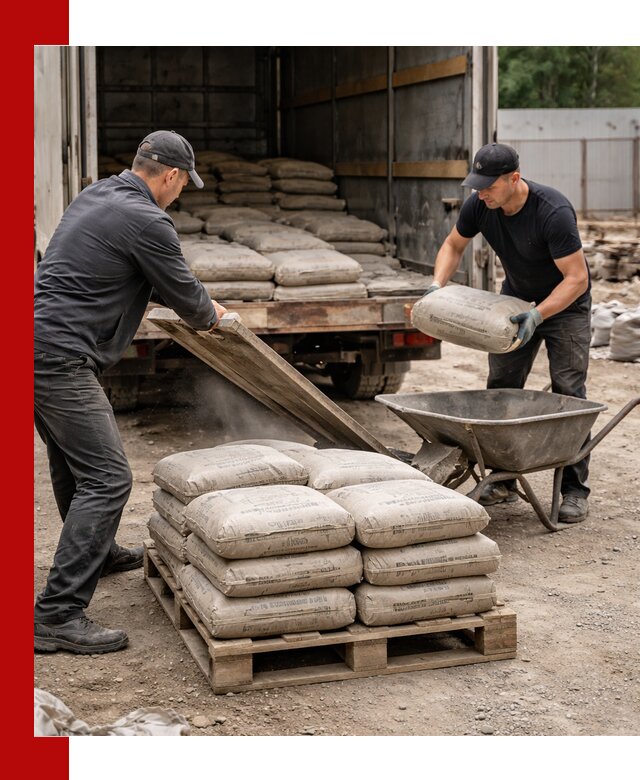 Пескобетон М300 с доставкой в Ломоносове по выгодной цене