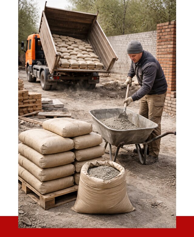 Купить сухую смесь для кладки в Ломоносове от 1229 р. | ПРОНЕРУДЛмн