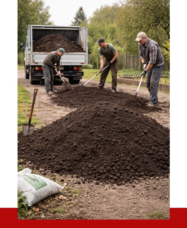 Купить землю для огорода в Ломоносове от 3278 р./куб | ПРОНЕРУДЛмн