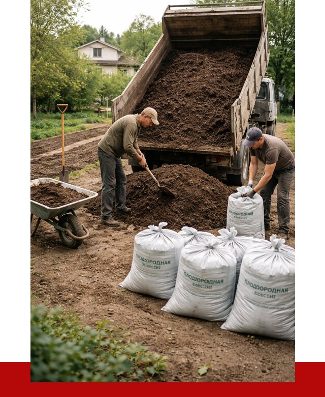 Плодородная смесь в Ломоносове от 4303 р./куб с доставкой | ПРОНЕРУДЛмн