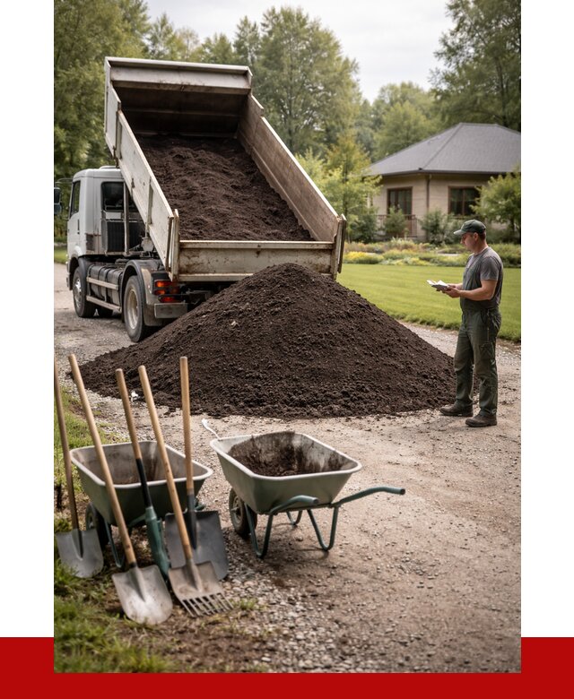 Купить чернозем с доставкой в Ломоносове от 1844 р. | ПРОНЕРУДЛмн