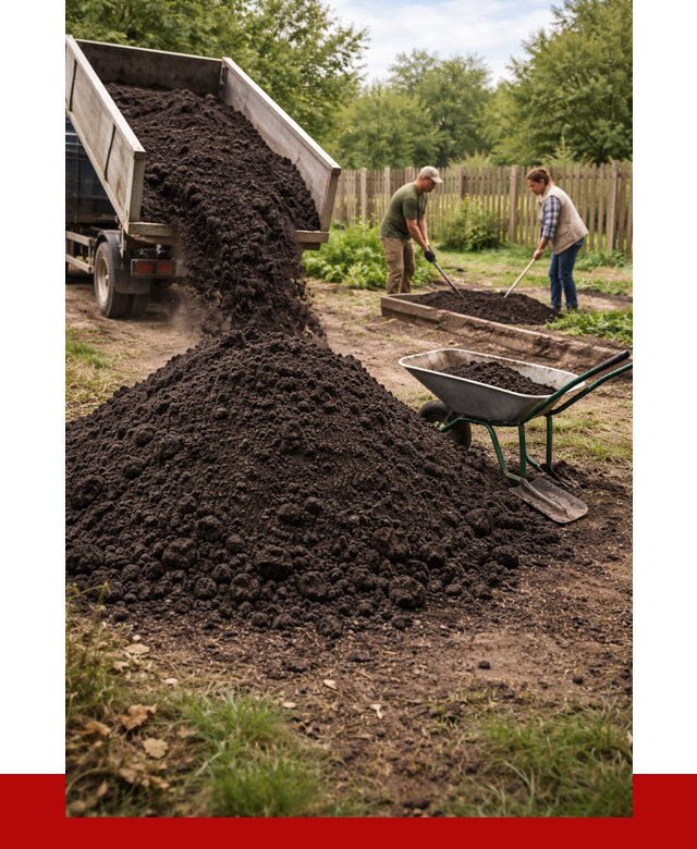 Купить чернозем для огорода в Ломоносове от 2561 р. | ПРОНЕРУДЛмн