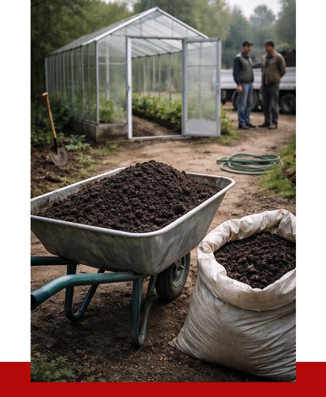 Чернозем для теплицы в Ломоносове с доставкой от 1537 р. | ПРОНЕРУДЛмн