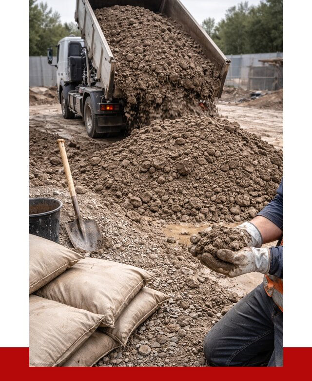 Купить глина для засыпки в Ломоносове от 1229 р. за куб | ПРОНЕРУДЛмн
