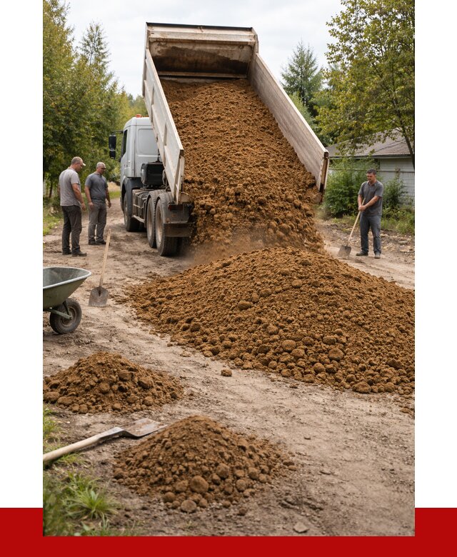 Купить суглинок с доставкой в Ломоносове от 2561 р. за куб | ПРОНЕРУДЛмн