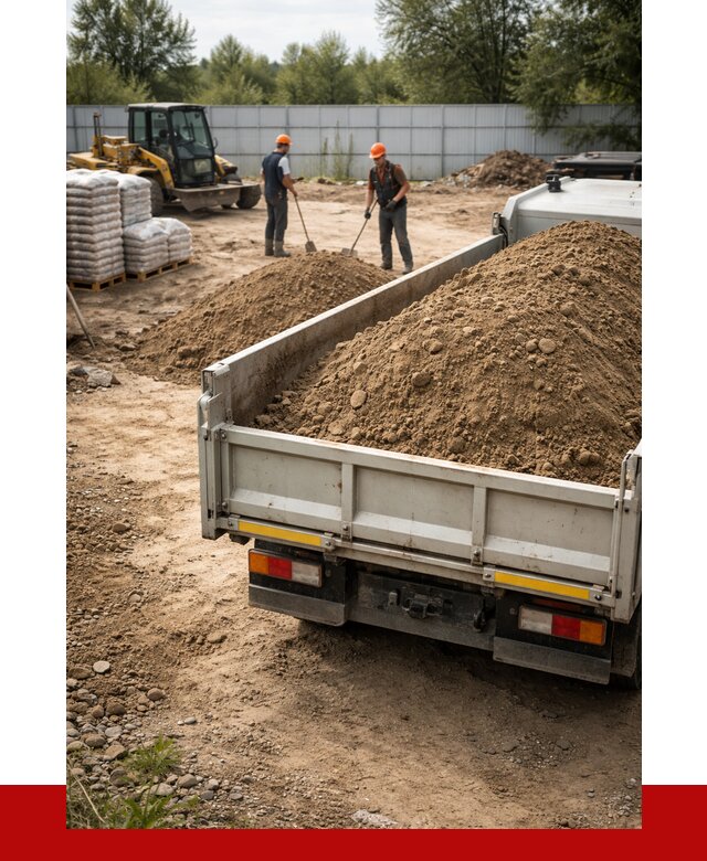 Супесь с доставкой в Ломоносове от 2510 р. за куб | ПРОНЕРУДЛмн