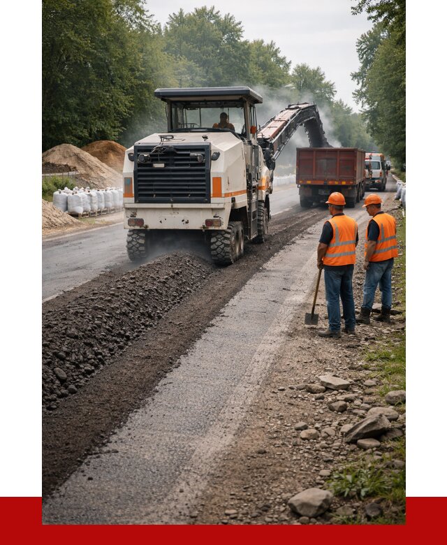 Фрезерованный асфальт в Ломоносове от 2254 р./куб. | ПРОНЕРУДЛмн