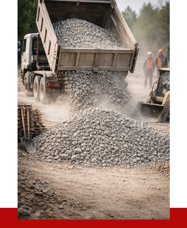 Купить дробленый бетон в Ломоносове от 1742 р./куб | ПРОНЕРУДЛмн