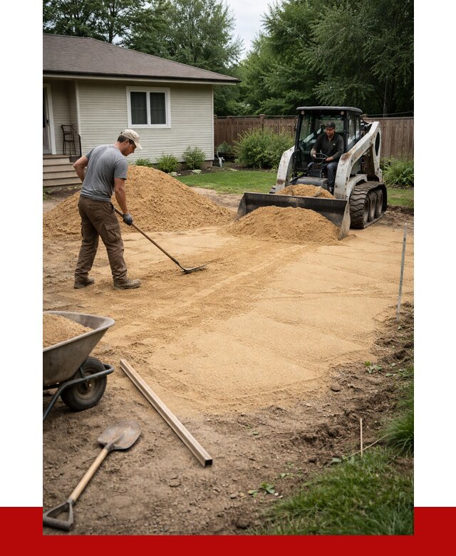 Отсыпка участка песком в Ломоносове, от 2561 р., ПРОНЕРУДЛмн