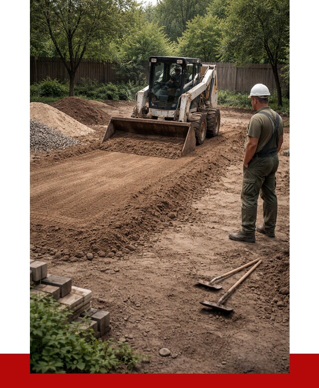 Выравнивание участка под ключ в Ломоносове от 3586 р. | ПРОНЕРУДЛмн