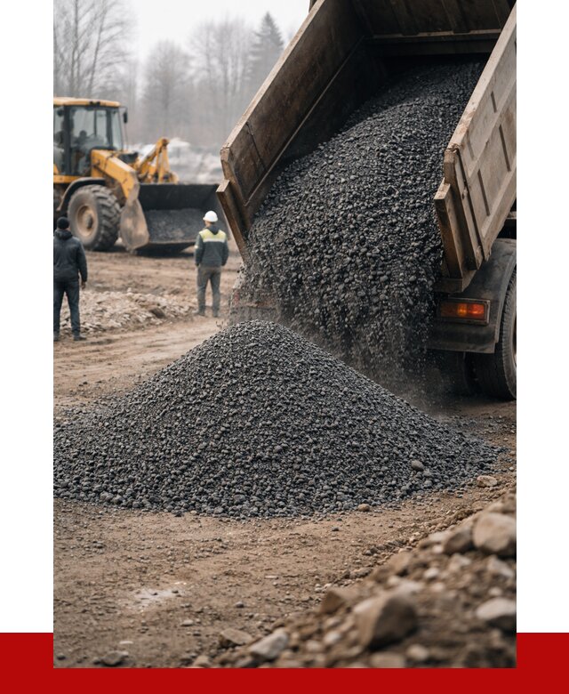 Асфальтовая крошка в Ломоносове с доставкой от 1844 р. | ПРОНЕРУДЛмн